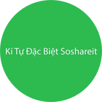 Kí tự đặc biệt SoShareIT