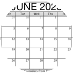 June 2023 Calendar