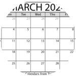 March 2024 Calendar